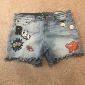 Jean shorts